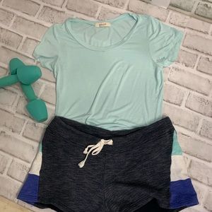 SoLow light sea green basic t-shirt